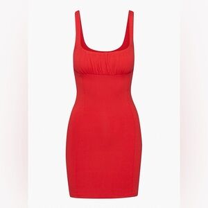 Aritzia Red Bodycon Dress